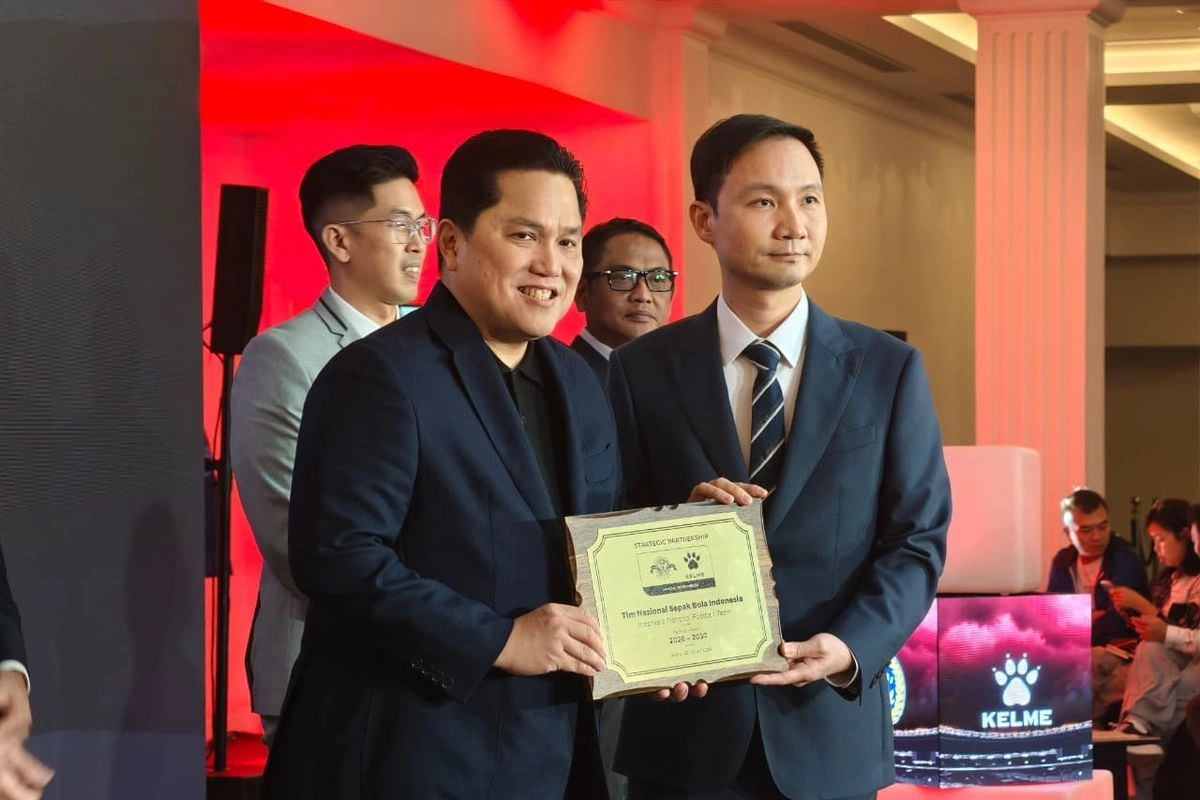 Kata Erick Thohir Kelme Bukan Hanya soal Jersey Timnas Indonesia