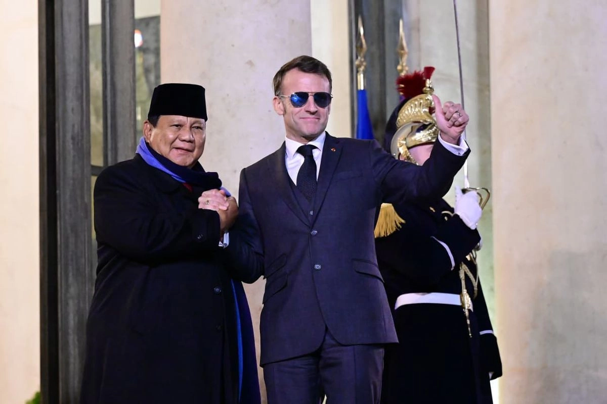 Prabowo Sambangi Istana Élysée, Penuhi Undangan Santap Malam Pribadi Presiden Macron
