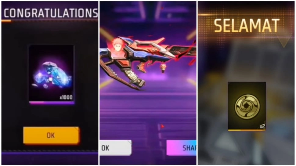 57 Kode Redeem FF Terbaru 24 Januari: Ada Evo Groza, Diamond, dan Token Jujutsu Gratis