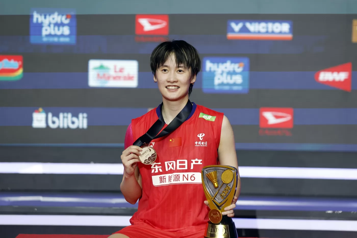 Kandaskan Atlet 19 Tahun di Final, Chen Yu Fei Sebut Indonesia Masters 2026 jadi Ajang Bagus untuk Pemain Muda