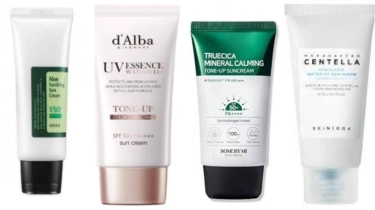 7 Sunscreen Korea Untuk Hilangkan Flek Hitam dan Garis Penuaan