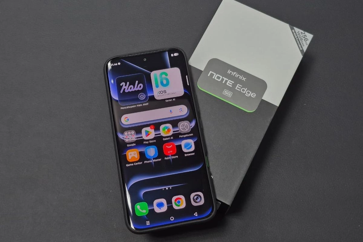 Kesan Saya Saat Pertama Kali Memegang Infinix Note Edge, Tipis, Melengkung, dan Terasa Premium