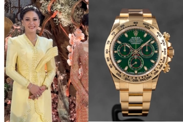 Maia Estianty Kenakan Jam Tangan Rolex di Lamaran El Rumi-Syifa Hadju, Harga Rp 1,3 M