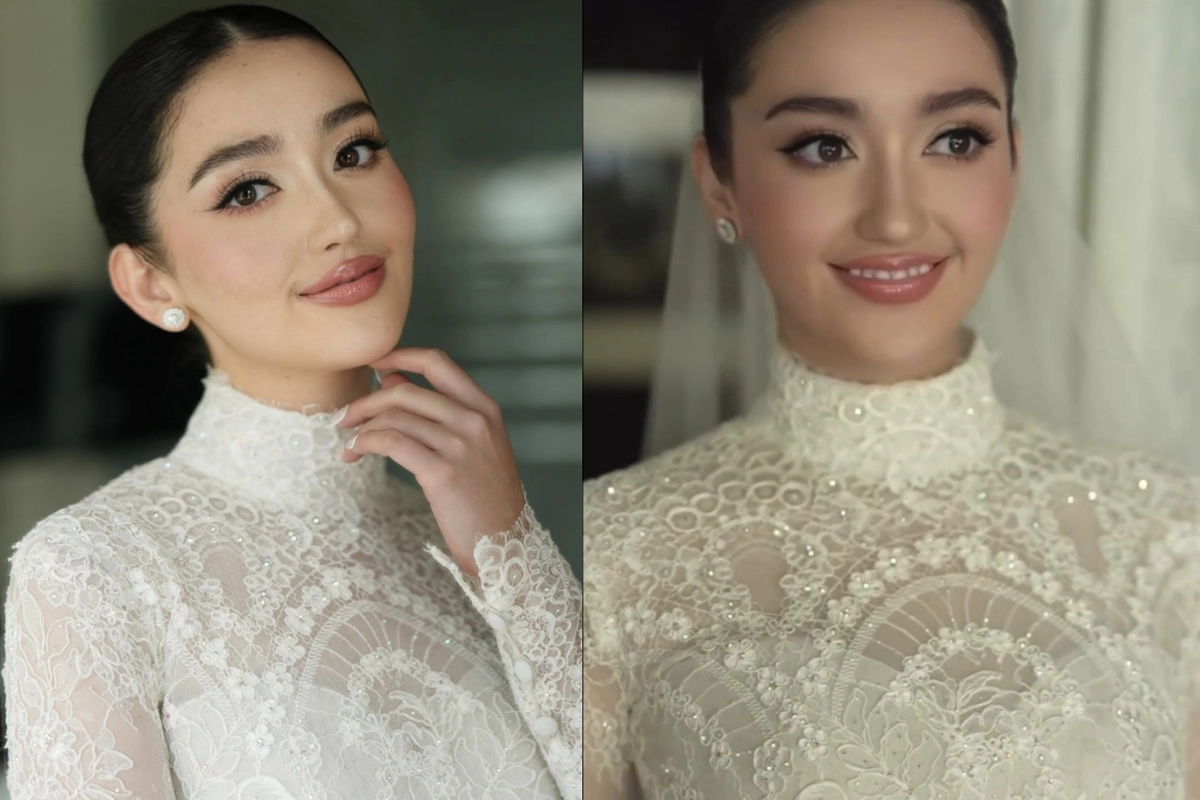 Ranty Maria Tampil Anggun dan Klasik saat Menikah dengan Rayn Wijaya