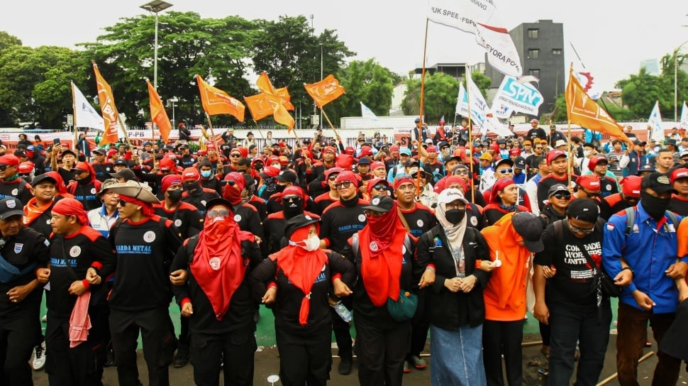Alarm PHK Massal, Ribuan Buruh Siap Kepung Istana 28 Januari, Tiga Isu Ini Pemicunya