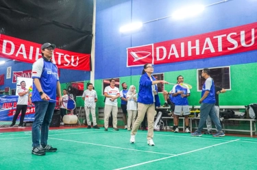 Daihatsu dan Forwot Gelar Kompetisi Badminton antar Wartawan Otomotif Meriahkan Atmosfir Indonesia Master