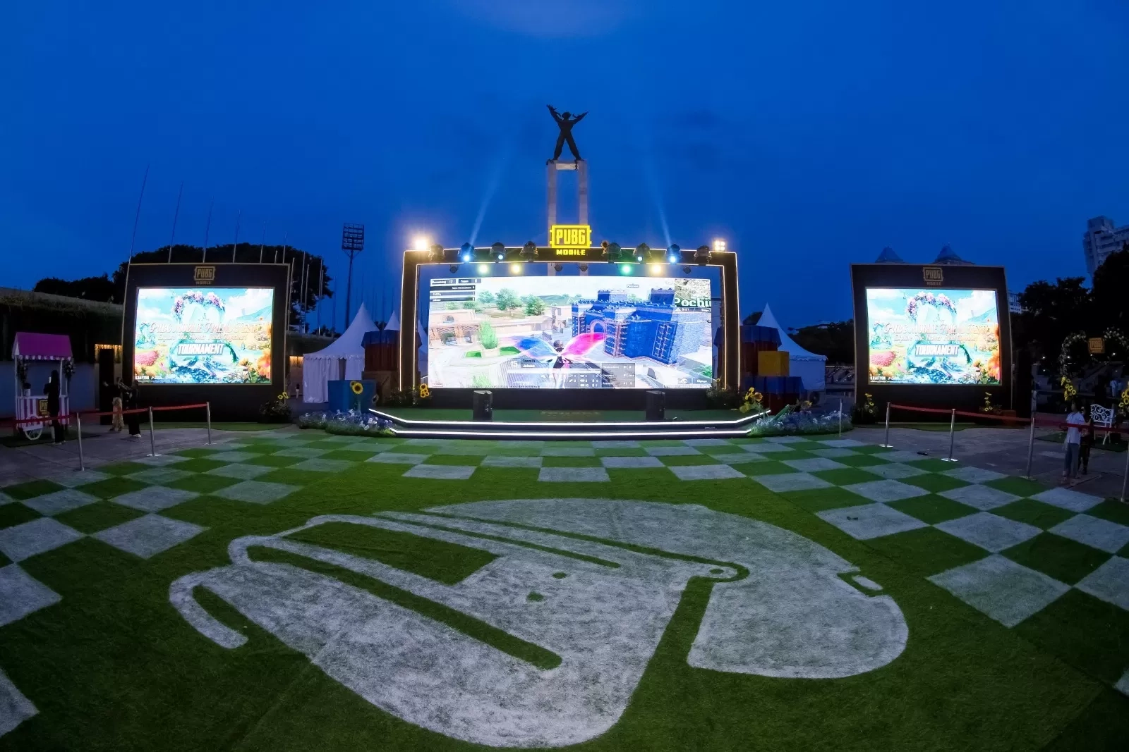 Serentak di 4 Negara Termasuk Indonesia, PUBG Mobile Pecahkan Guinness World Record di Taman Lapangan Banteng