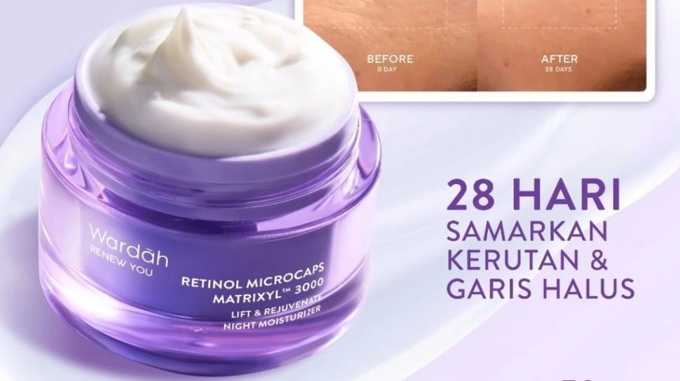 5 Krim Malam Lokal untuk Atasi Kulit Kendur Usia 50 Tahun ke Atas, Mulai dari Rp20 Ribuan