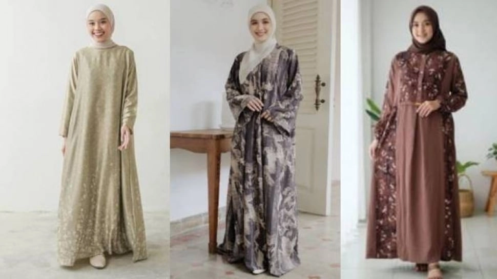 7 Gamis Terbaru 2026 Simple Elegan, Rompi Lepas Akan Jadi Tren!