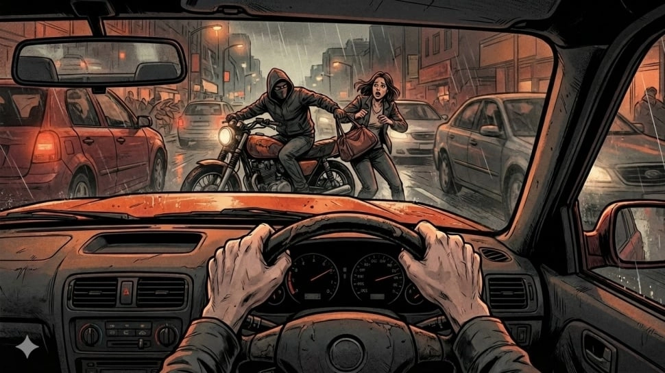 POLLING: Lihat Begal Beraksi, Kamu Pilih Minggir atau Tabrak?