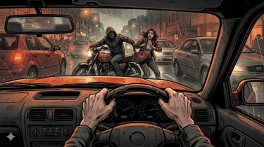 POLLING: Lihat Begal Beraksi, Kamu Pilih Minggir atau Tabrak?