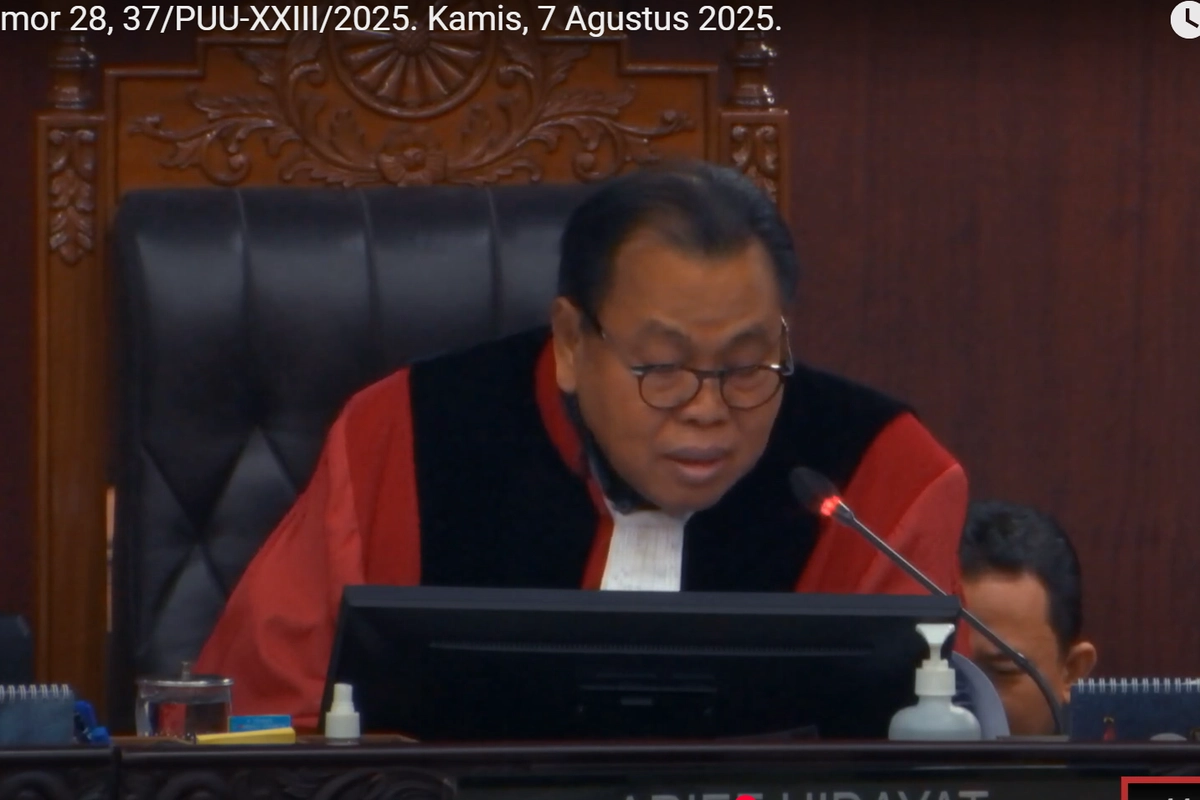 Istana Belum Terima Surat DPR soal Calon Hakim MK Pengganti Arief Hidayat