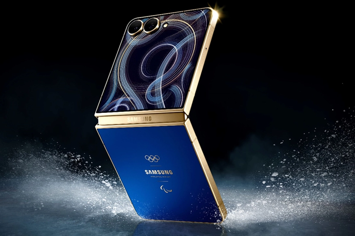 Samsung Bekali Atlet Olimpiade dengan Ponsel Lipat Emas Galaxy Z Flip 7 Milano Cortina 2026