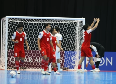 Banjir Gol! Bekuk Kirgistan 5-3, Timnas Futsal Indonesia Petik Kemenangan Kedua di Piala Asia Futsal 2026