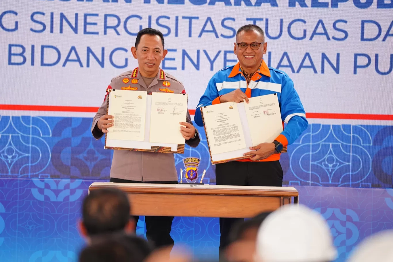 Kapolri Hadiri Revamping Pabrik Pupuk Kaltim, MoU Distribusi Digandeng Agar Tepat Waktu