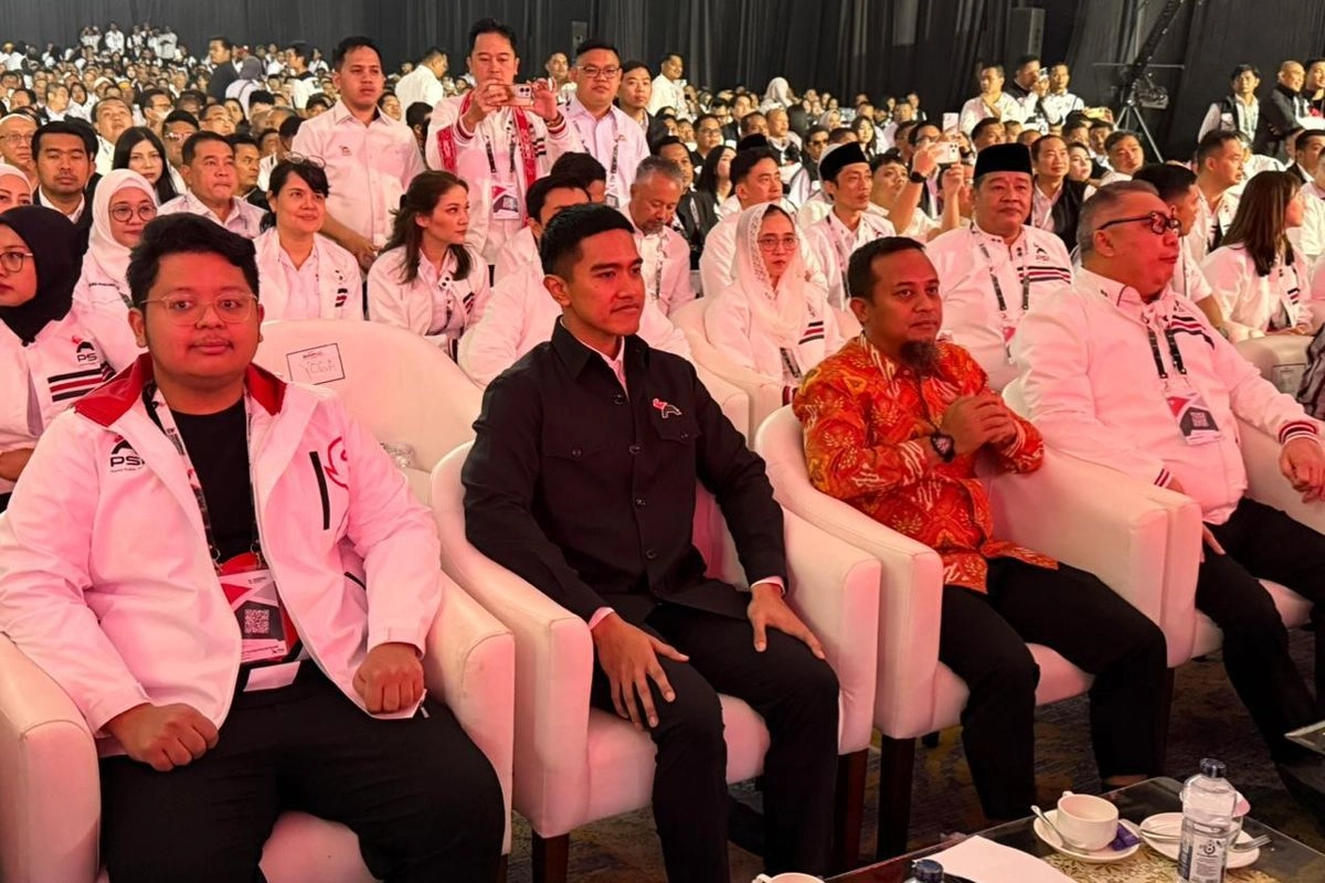 Kaesang Hadiri Rakernas PSI di Makassar, Ada Rusdi Masse dan Wagub Sulsel Kader Nasdem