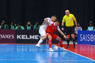 Live Skor Timnas Futsal Indonesia Vs Kirgistan 2-1: Penalti Firman Bawa Garuda Unggul