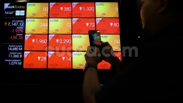 IHSG Masih Nyaman Turun di Kamis Pagi, Balik ke Level 7.800