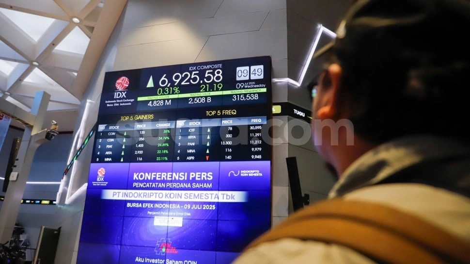 Tekanan Asing Belum Reda, IHSG Anjlok 1,06 Persen Hari Ini
