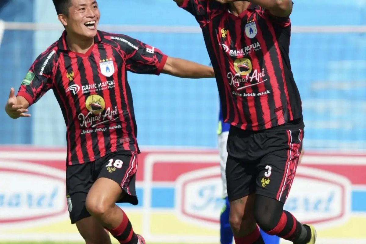 Hasil Championship Liga 2: Persipura ke Puncak, Usai Libas Persiku Kudus