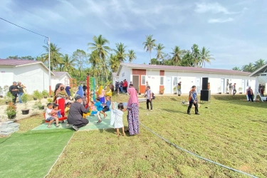 Terus Dikebut, Ratusan Huntara di Tiga Kabupaten di Sumut Rampung