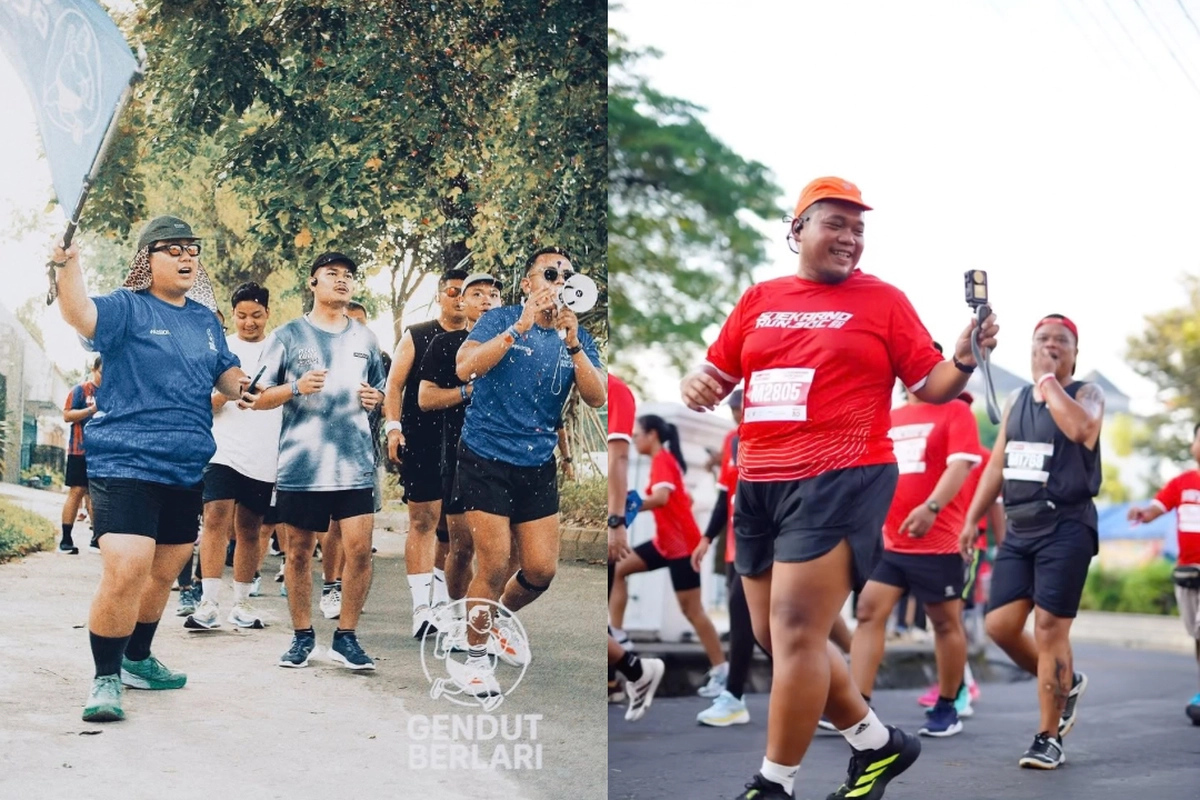 Bukan Sekadar Diet, Gendut Berlari Ajak Kaum Obesitas 'Pede' Berolahraga