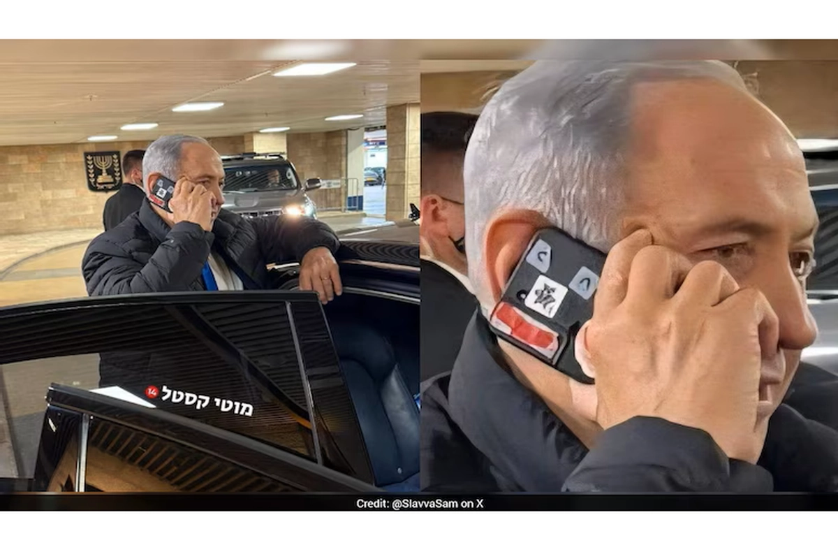 Kamera HP PM Israel Benjamin Netanyahu Ketahuan Ditutup Stiker