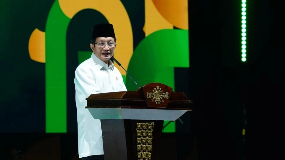 Menag Nasaruddin Umar: NU Pesantren Besar, Kuat karena Akhlak dan Moderasi