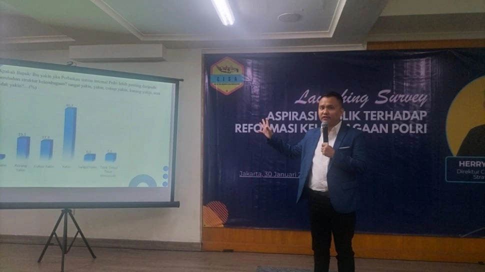 Survei CISA: 81,2 Persen Masyarakat Tolak Polri di Bawah Kementerian
