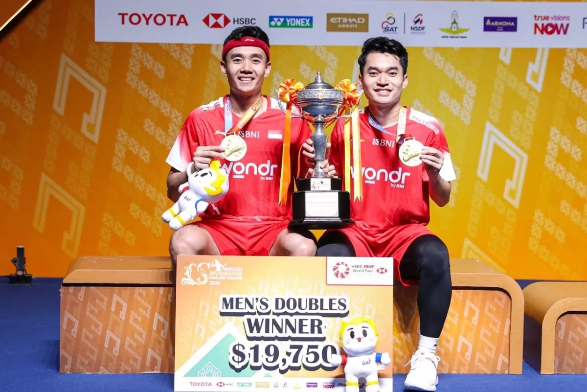 Akhiri Penantian Panjang! Juara Thailand Masters 2026, Leo/Bagas Juara Lagi Setelah 518 Hari
