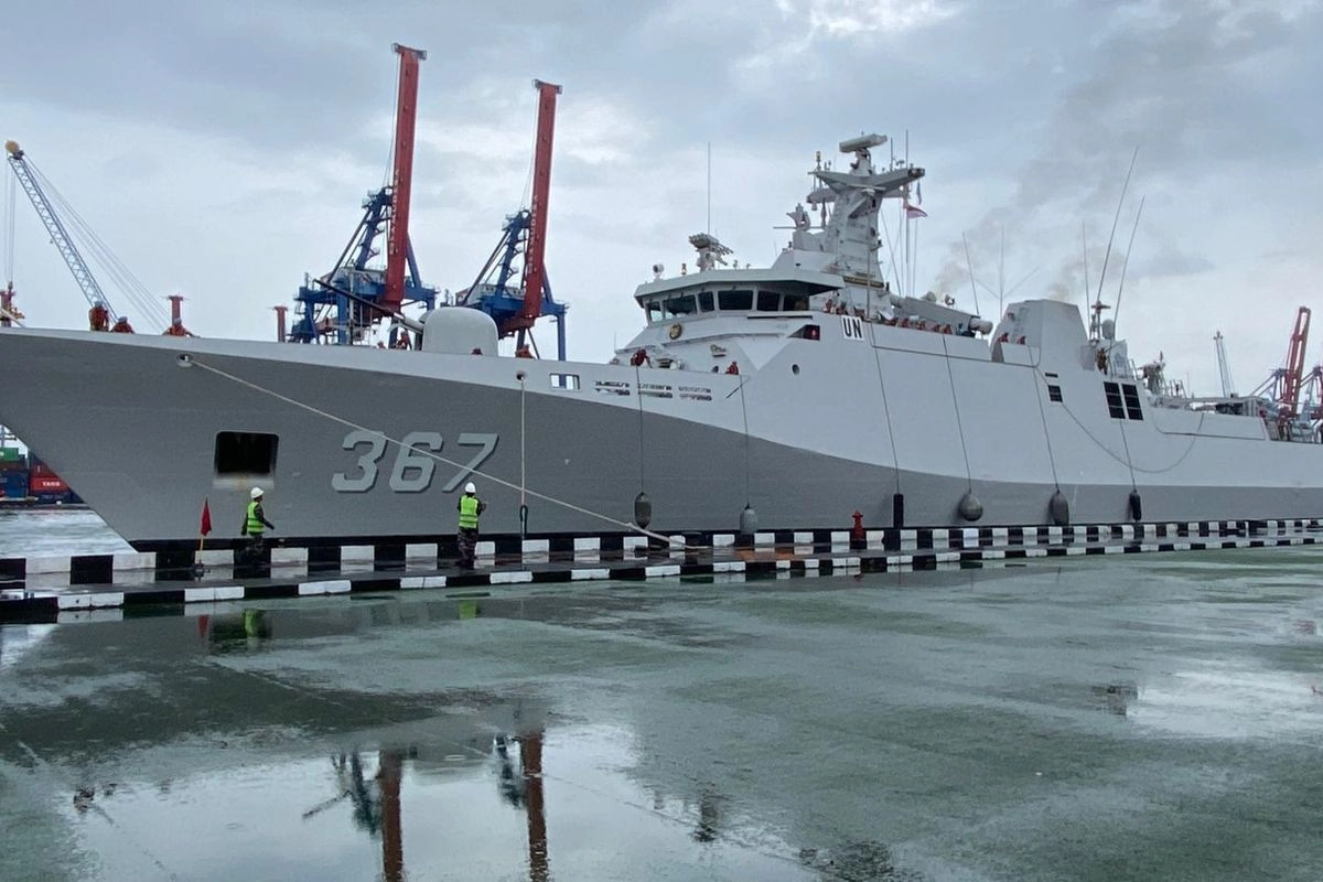 KSAL: KRI Sultan Iskandar Muda Jadi Satu-satunya Kapal Berhelikopter di Misi UNIFIL