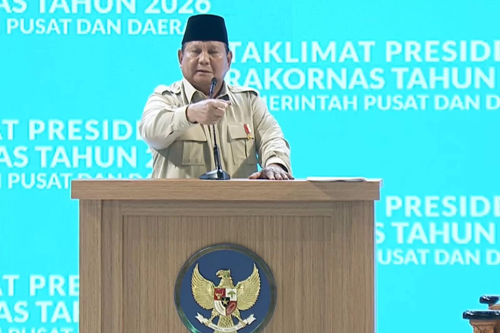 Presiden Prabowo Ingatkan Kader Partai Gerindra Jangan Macam-Macam Bila Tak Ingin Ditangkap