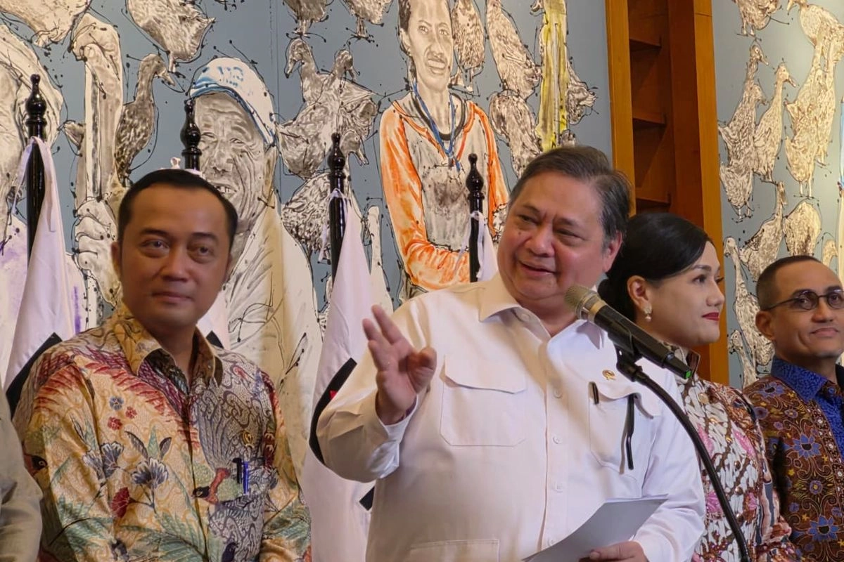 Airlangga Klaim Investor FOMO Bikin IHSG Masih Anjlok