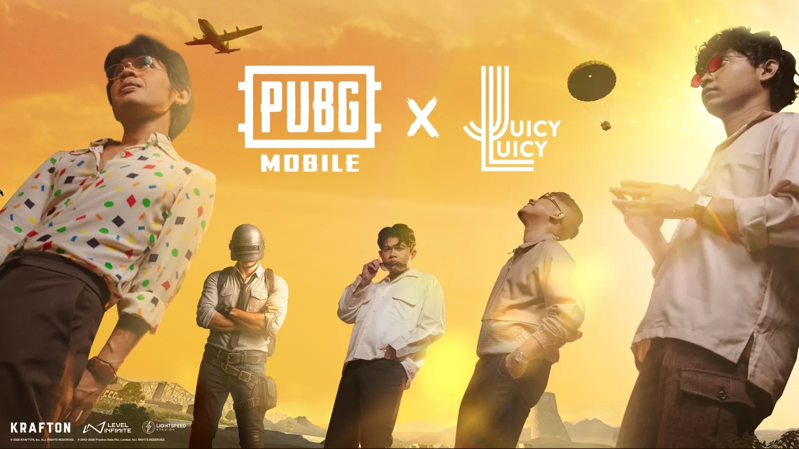 Kolaborasi dengan PUBG Mobile, Juicy Luicy Hadirkan Remake Lirik dan MV 'Malapetaka'