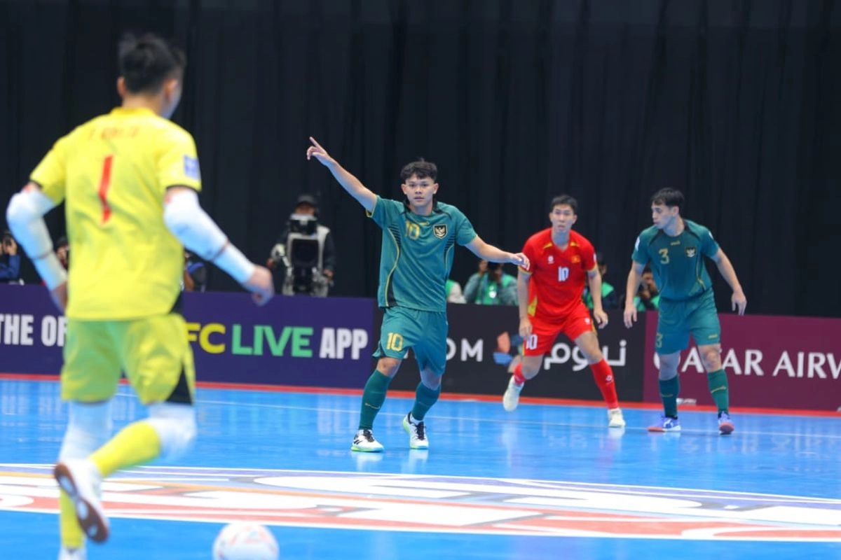 Live Skor Timnas Futsal Indonesia Vs Vietnam 3-1, Reza Gunawan Perlebar Jarak