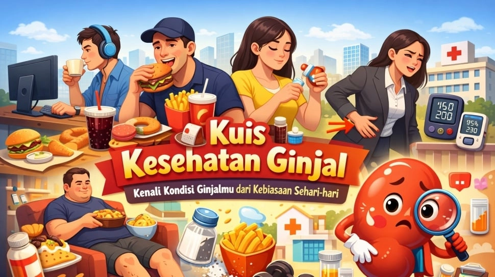 KUIS: Seberapa Sehat Ginjalmu? Cek Kebiasaan Harianmu yang Berisiko Merusak Ginjal