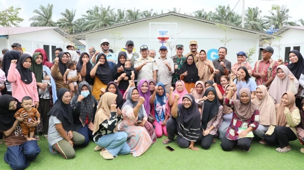 Pastikan Pengungsi Hidup Layak, Kasatgas Tito Tinjau Huntara di Aceh Tamiang