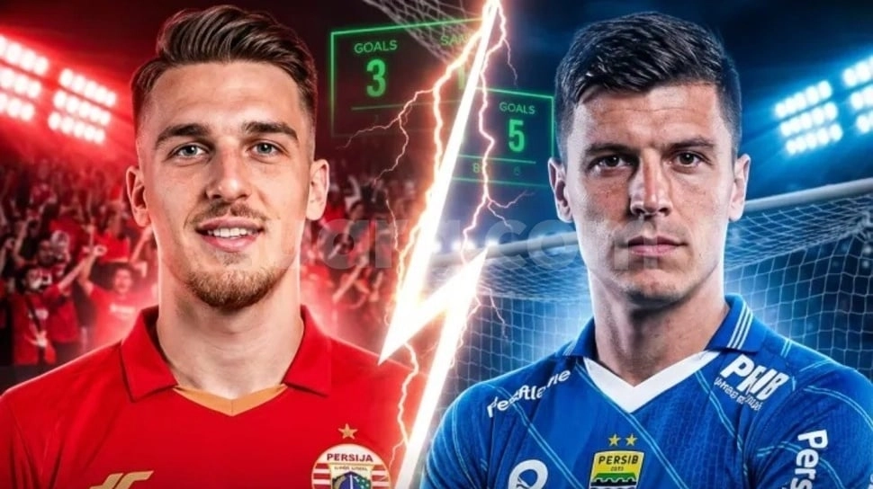 Adu Tajam! Persija Punya Mauro Zijlstra, Persib Ada Sergio Castel, Siapa Bomber Haus Gol?