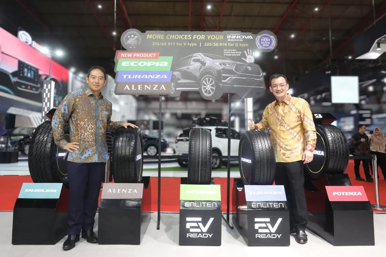 Bridgeston Luncurkan Ecopia EP300 berteknologi Enliten untuk Kebutuhan Harian MPV