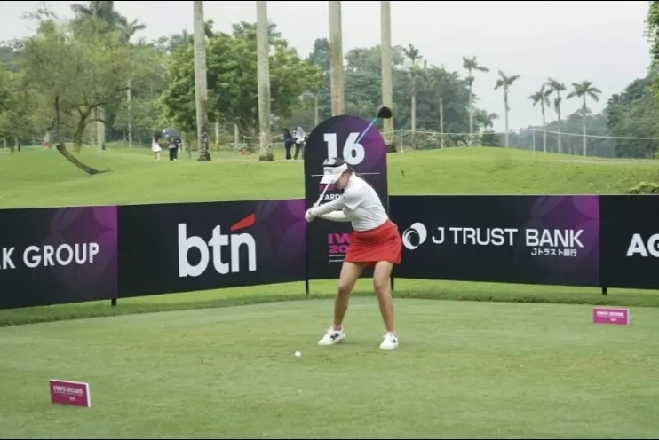 Usai Pecahkan Rekor, Pegolf Muda Jepang Curi Perhatian di Indonesia Women's Open 2026