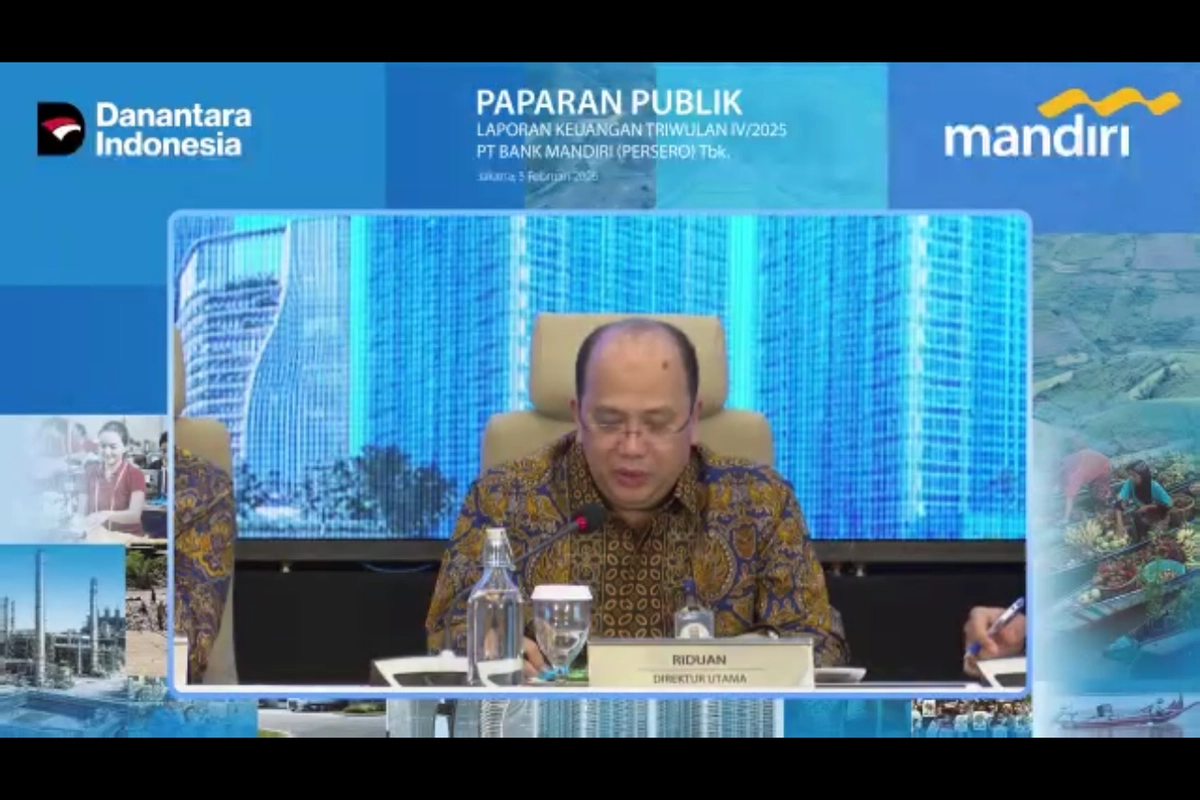 Bank Mandiri Cetak Laba Rp 56,3 Triliun Sepanjang 2025