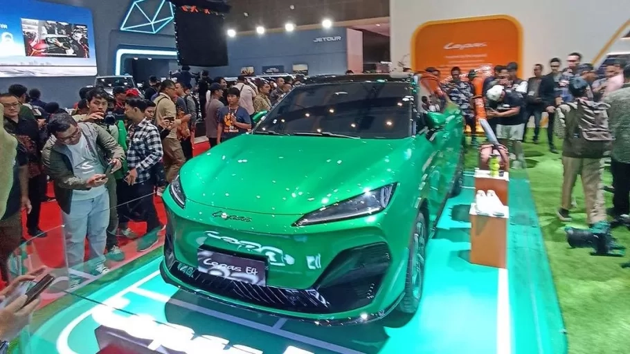 Lepas E4 Tampil di IIMS 2026, SUV Listrik Futuristik Calon Penantang Baru