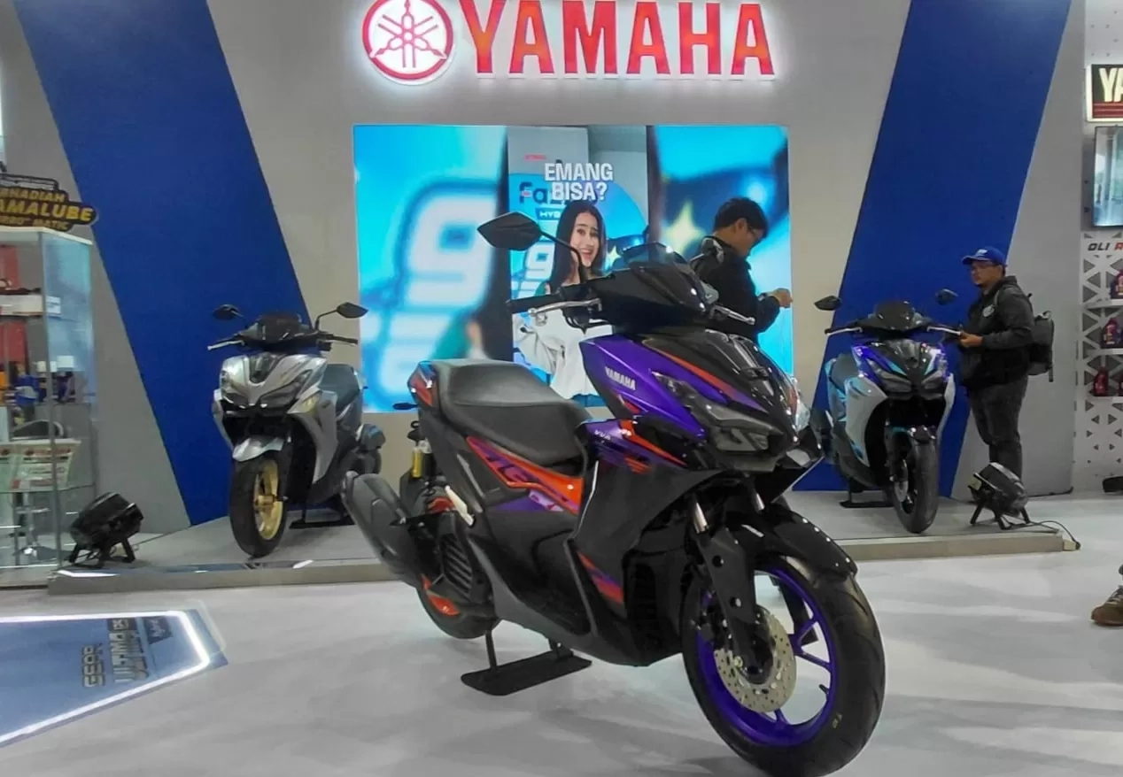 Yamaha Pamer Warna dan Grafis Baru Aerox Anti Mainstream
