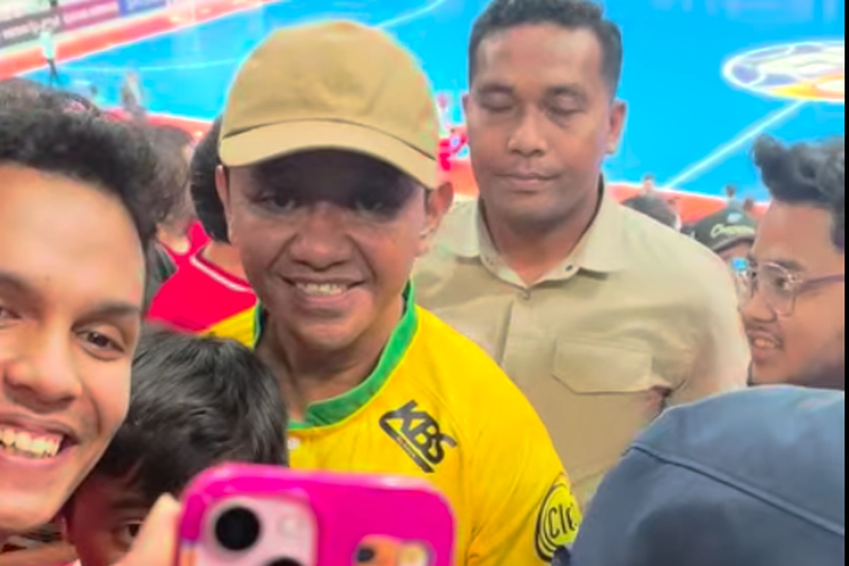 Kata Bahlil Lahadalia Usai Jadi Saksi Sejarah Timnas Futsal Lolos ke Final Piala Asia