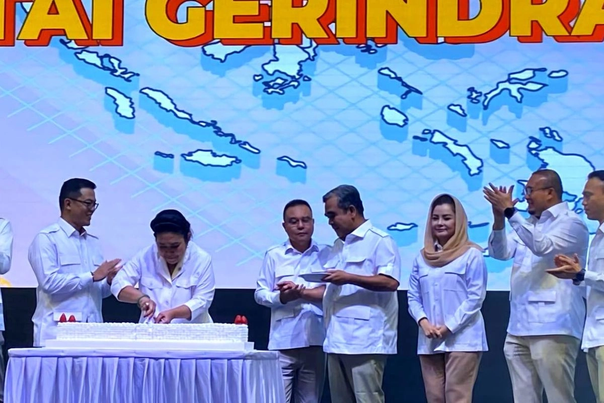 Rayakan HUT Ke-18 Gerindra, Prabowo Kumpulkan Pengurus Inti Partai di Kertanegara