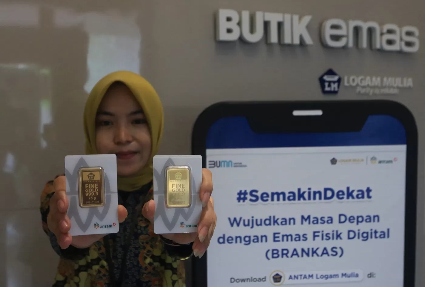 Hari Ini Harga Emas Antam Naik Rp 30.000 menjadi Rp 2.920.000 per Gram