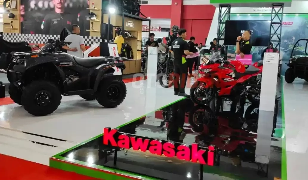 Kawasaki Bawa Pasukan Lengkap Mulai dari Ninja Hingga Brute Force di IIMS 2025