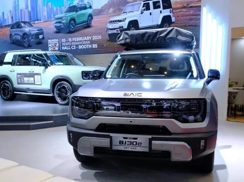 Ketahui Perbedaan 3 Varian Baic BJ30 Hybrid yang Ada di IIMS 2026