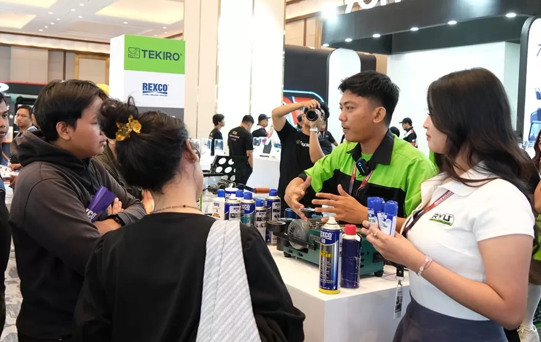 Tak hanya Berikan Solusi, Rexco Juga Berikan Edukasi Panduan Praktis Perawatan Motor di IIMS 2026