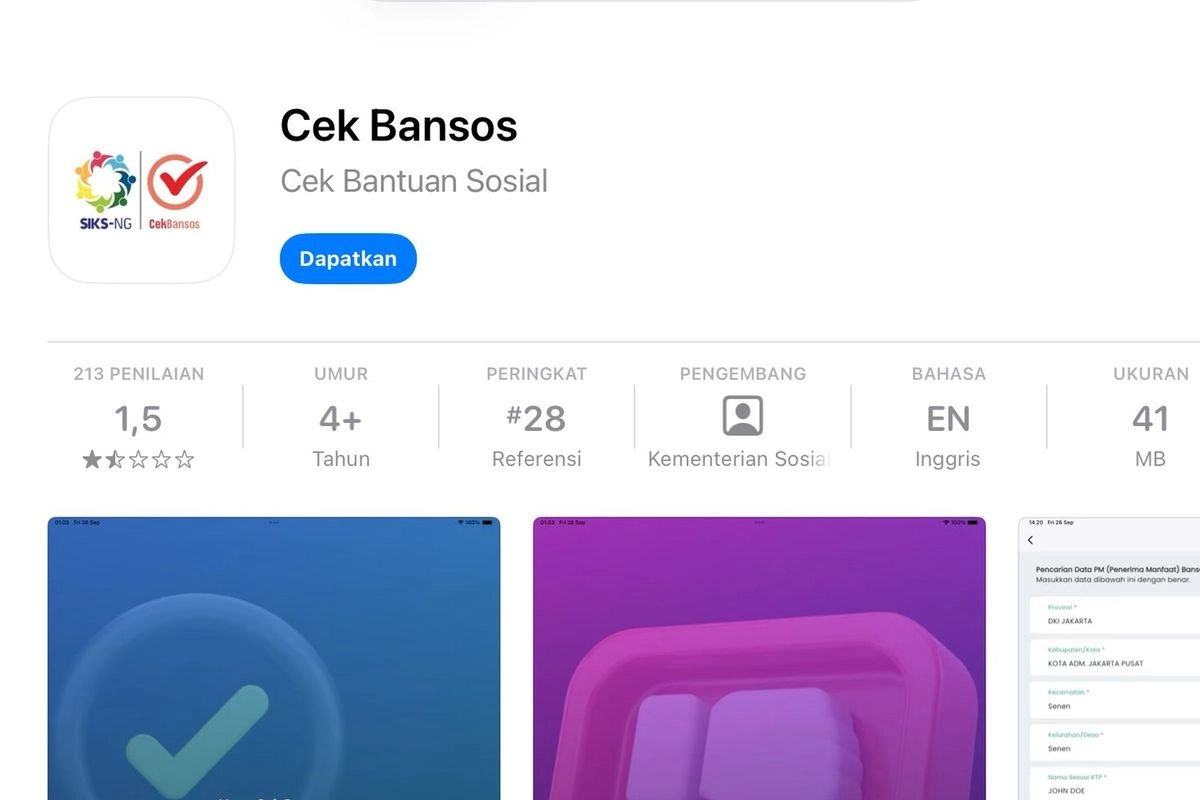 Cara Cek Desil Bansos 2026 lewat HP untuk Ketahui Status Penerima